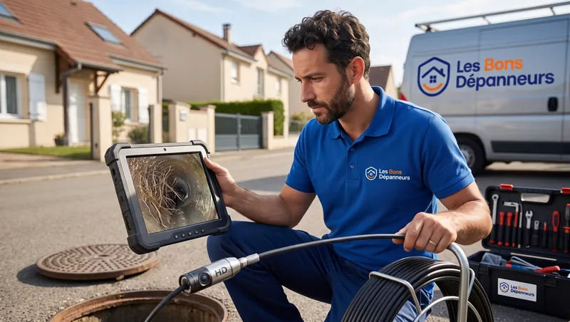 Assainissement Les Bons Dépanneurs — Inspection camera en Île-de-France (intervention 24h/24, devis gratuit)