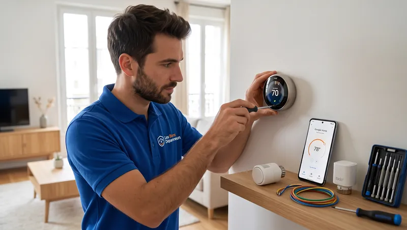 Chauffagiste Les Bons Dépanneurs — Thermostat en Île-de-France (intervention 24h/24, devis gratuit)