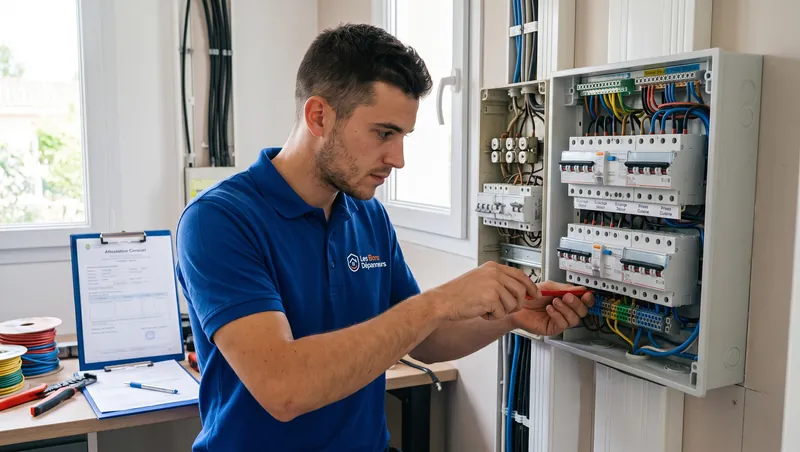 Électricien Les Bons Dépanneurs — Renovation electrique en Île-de-France (intervention 24h/24, devis gratuit)
